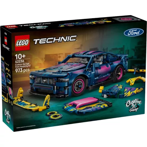 LEGO® Technic 42236 Tuning műhely: Ford Mustang GT autó