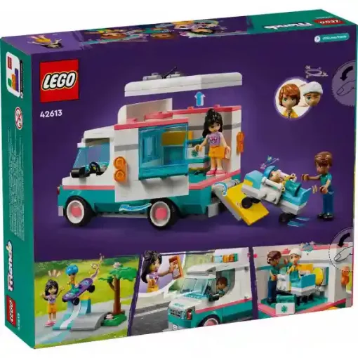 Lego Friends 42613 Heartlake City kórházi mentőautó