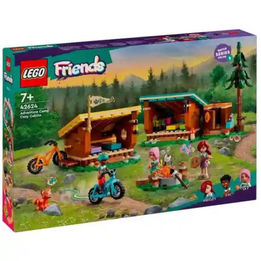 Lego Friends 42624 Otthonos kabinok a kalandtáborban