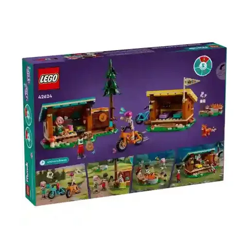 Lego Friends 42624 Otthonos kabinok a kalandtáborban