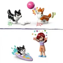 Lego Friends 42641 Szörföző kutyák és robogós kalandok