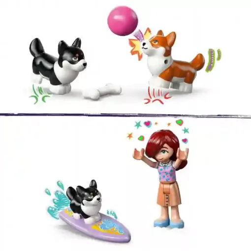 Lego Friends 42641 Szörföző kutyák és robogós kalandok