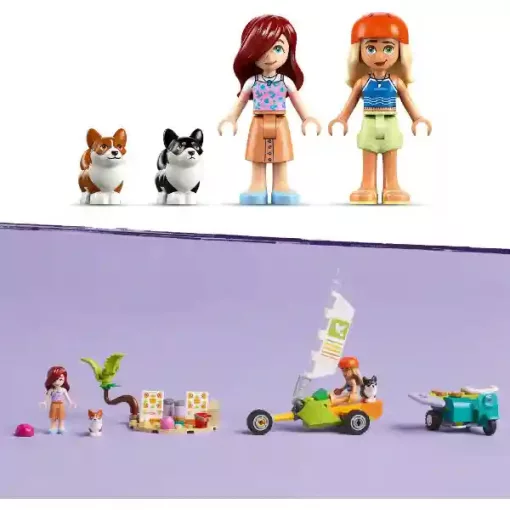 Lego Friends 42641 Szörföző kutyák és robogós kalandok