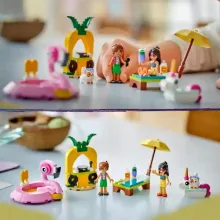 Lego Friends 42658 Medencés buli flamingóval és egyszarvúval