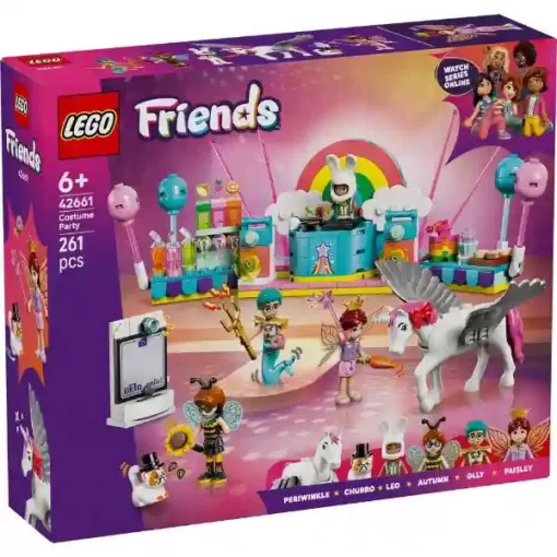 Lego Friends 42661 Jelmezes buli egyszarvúval és tündérrel