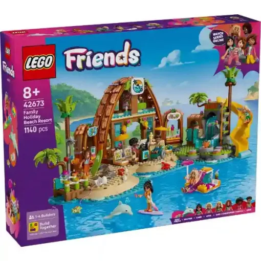 Lego Friends 42673 Családi vakáció a tengerparti nyaralóban