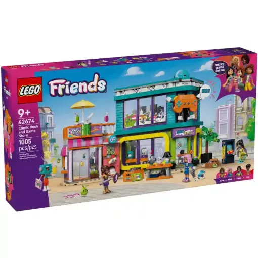 Lego Friends 42674 Képregény- és videójátékbolt