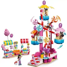 LEGO Friends 42700 Cukorkával és muffinnal díszített óriáskerék