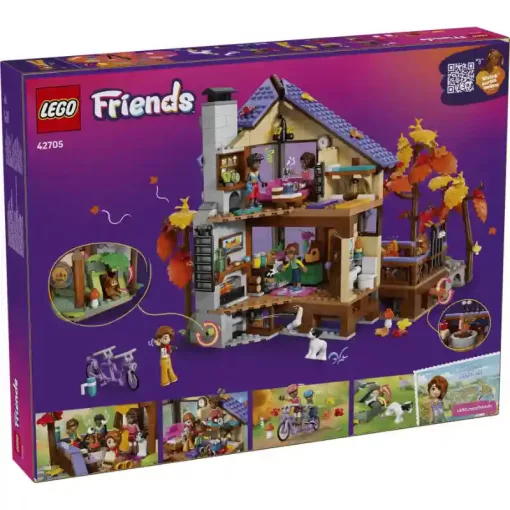 LEGO Friends 42705 Otthonos kabin az őszi erdőben