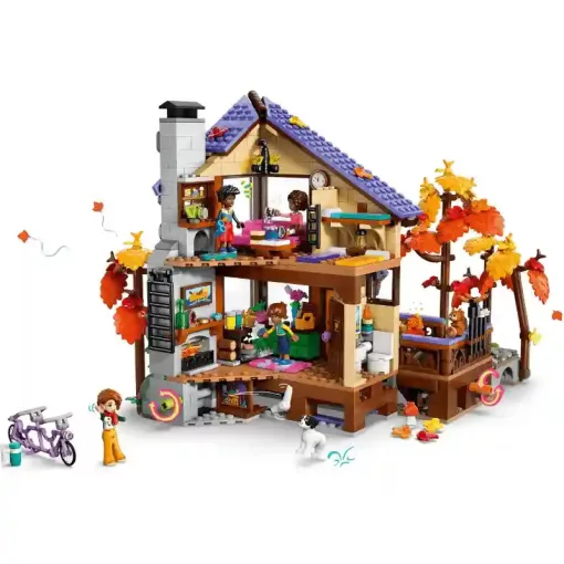LEGO Friends 42705 Otthonos kabin az őszi erdőben
