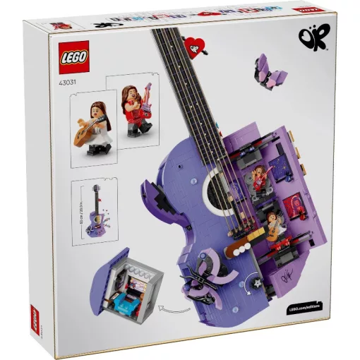 LEGO® 43031 Olivia Rodrigo kettős stílusú gitárja