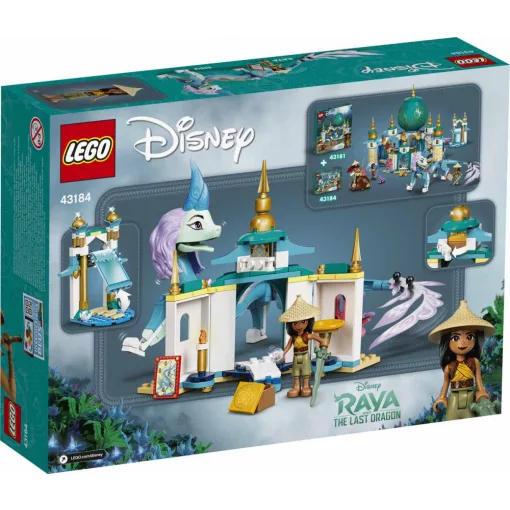 LEGO® Disney™ 43184 Raya és az utolsó sárkány: Raya és Sisu sárkány