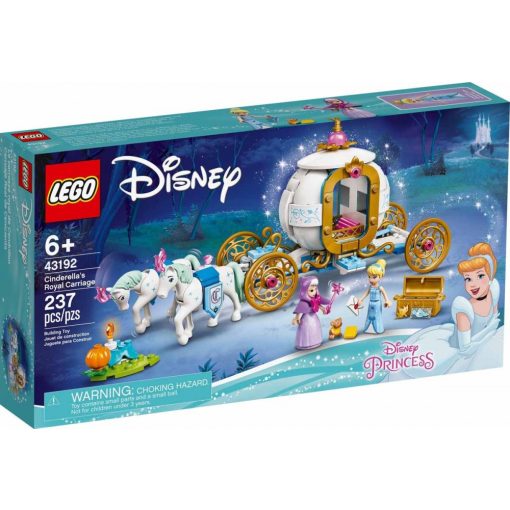 Lego Disney 43192 Hamupipőke: Hamupipőke királyi hintója