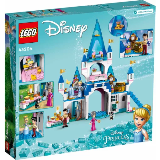 Lego Disney 43206 Hamupipőke és Szőke herceg kastélya