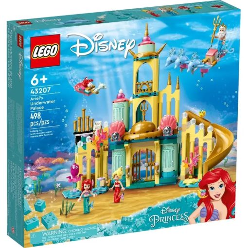 Lego Disney 43207 Ariel víz alatti palotája