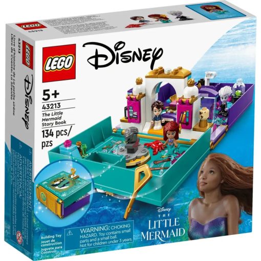 Lego Disney 43213 A kis hableány mesekönyv