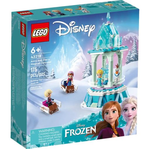 Lego Disney 43218 Jégvarázs: Anna és Elza varázslatos körhintája