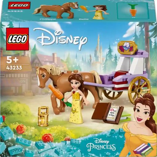 Lego Disney 43233 A szépség és a szörnyeteg: Belle mesékkel teli lovaskocsija