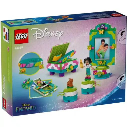 Lego Disney 43239 Encanto: Mirabel képkerete és ékszerdoboza
