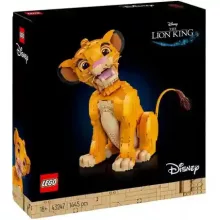 Lego Disney 43247 Oroszlánkirály: Simba, az ifjú oroszlánkirály