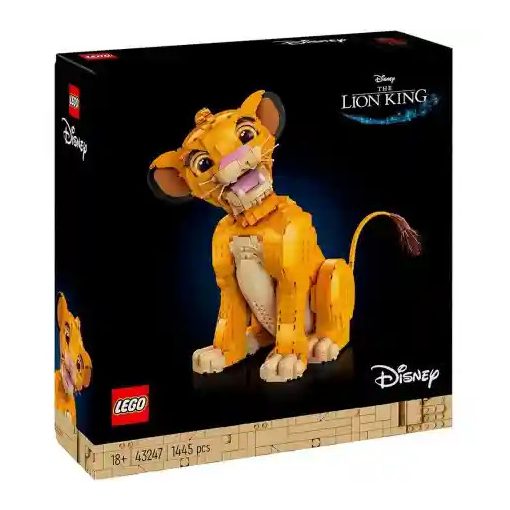 Lego Disney 43247 Oroszlánkirály: Simba, az ifjú oroszlánkirály