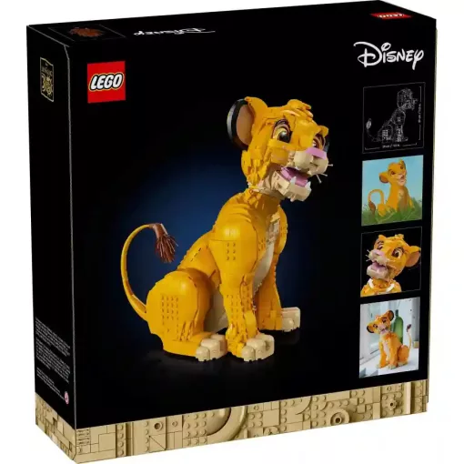 Lego Disney 43247 Oroszlánkirály: Simba, az ifjú oroszlánkirály