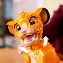 Lego Disney 43247 Oroszlánkirály: Simba, az ifjú oroszlánkirály