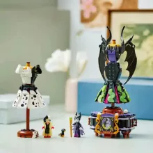 Lego Disney 43262 101 kiskutya: Demóna és Szörnyella De Frász ruhái