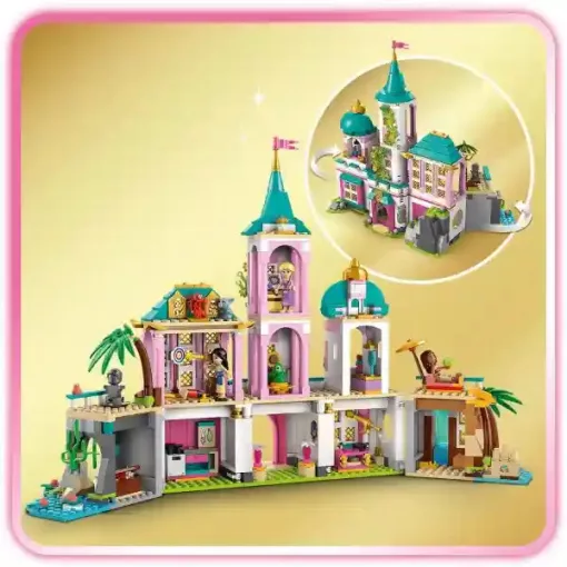 Lego Disney 43267 Hercegnőkastély és a hercegnők állatkái