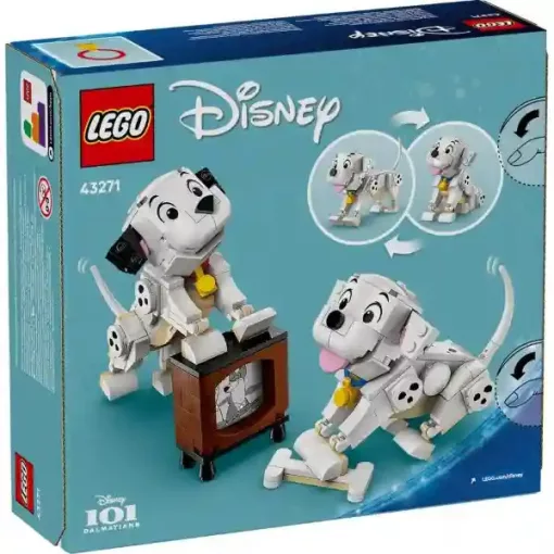 Lego Disney 43271 101 kiskutya: Kuksi és Pelyhes dalmatakölykök