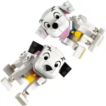 Lego Disney 43271 101 kiskutya: Kuksi és Pelyhes dalmatakölykök