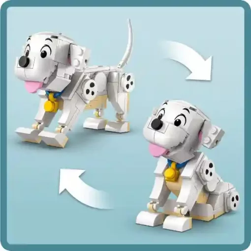 Lego Disney 43271 101 kiskutya: Kuksi és Pelyhes dalmatakölykök