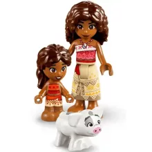 LEGO® Disney 43282 Vaiana: Falusi ház és tutaj