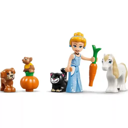 LEGO® Disney 43283 Hamupipőke kastélya és állatbarátai