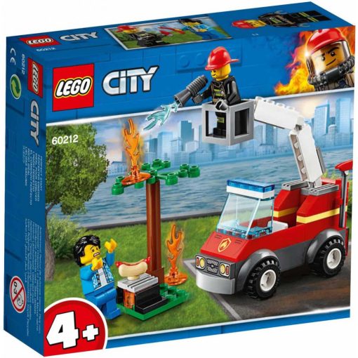 Lego City 60212 Kiégett grill tűzoltókkal