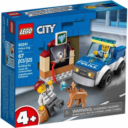 Lego City 60241 Kutyás rendőri egység autóval