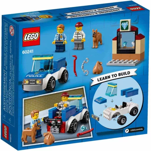 Lego City 60241 Kutyás rendőri egység autóval