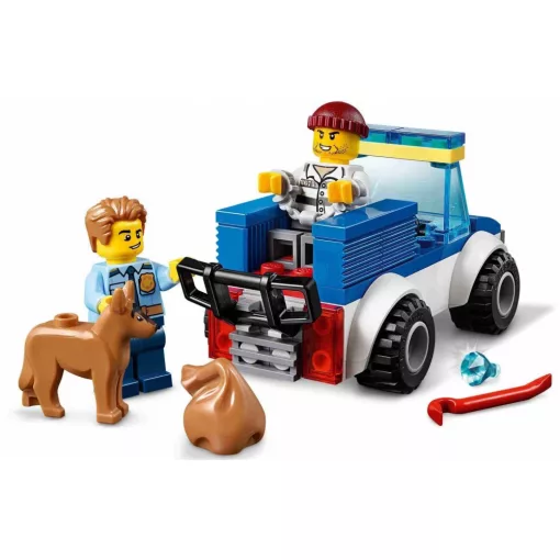 Lego City 60241 Kutyás rendőri egység autóval