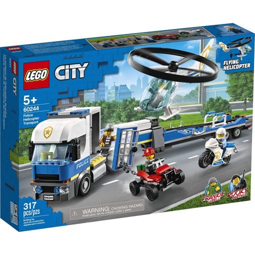 Lego City 60244 Rendőrségi helikopteres szállítás
