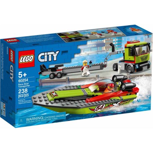 Lego City 60254 Motorcsónak szállító kamion