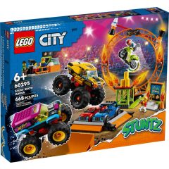   Lego City 60295 Kaszkadőr show aréna Monster Truck autókkal