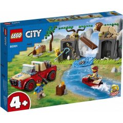 Lego City 60301 Vadvilági mentő terepjáró oroszlánokkal