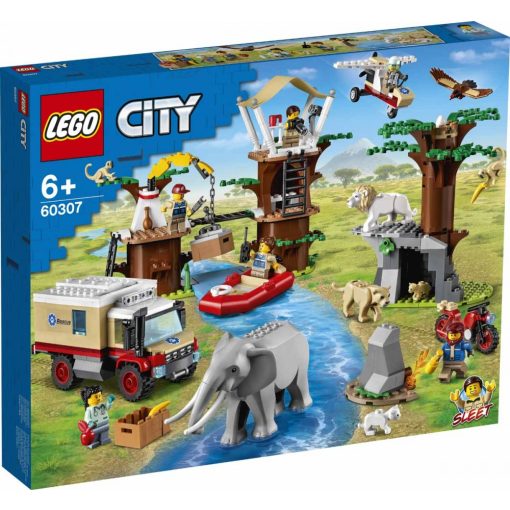 Lego City 60307 Vadvilági mentőtábor