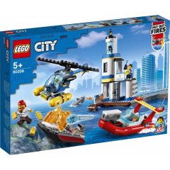   Lego City 60308 Tengerparti rendőrségi és tűzoltó bevetés