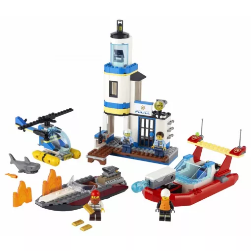 Lego City 60308 Tengerparti rendőrségi és tűzoltó bevetés
