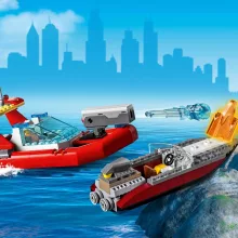 Lego City 60308 Tengerparti rendőrségi és tűzoltó bevetés