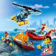 Lego City 60308 Tengerparti rendőrségi és tűzoltó bevetés