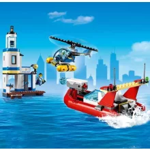 Lego City 60308 Tengerparti rendőrségi és tűzoltó bevetés