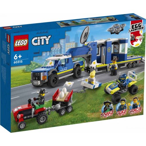 Lego City 60315 Rendőrségi mobil parancsnoki kamion