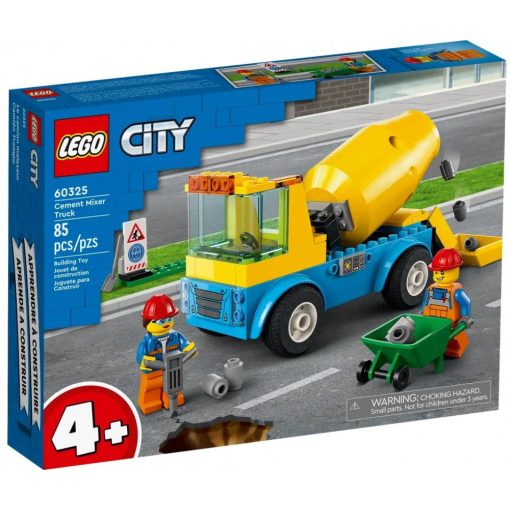 Lego City 60325 Betonkeverő teherautó